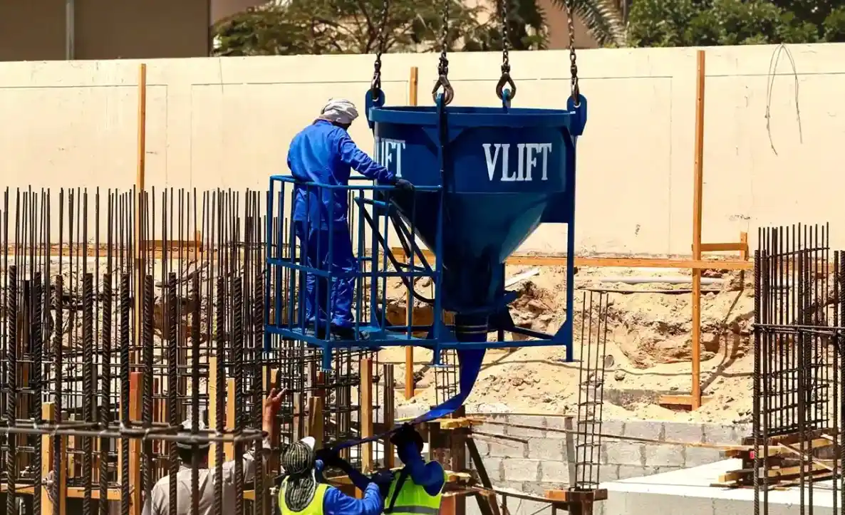 VLIFT Concrete Bucket: The Smarter Way to Pour Concrete on Construction Sites